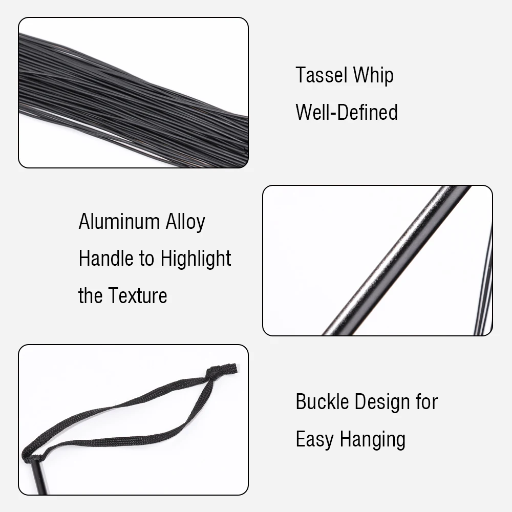 Silicone Tassels Whip Small Bondage Restrainrs Riding Crop BDSM Sexy Flogger Adult Sex Toys for Women and Couples Pleasure Silicone Tassels Whip Small Bondage Restrainrs Riding Crop BDSM Sexy Flogger Adult Sex Toys for Women and Couples Pleasure