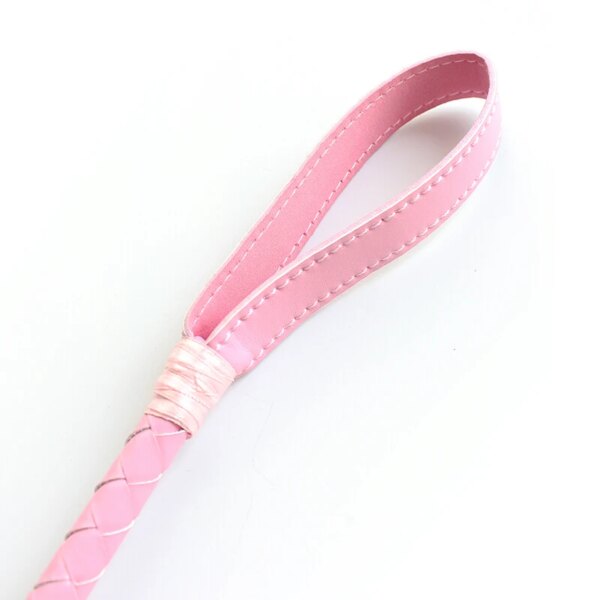 56cm Pink Whip Riding Crop PU Leather fetish SM Queen Spanking Bondage Paddle slave Sex Toys Product sexuality Adult Game woman