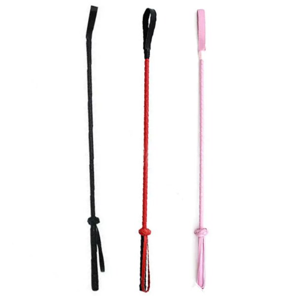 56cm Pink Whip Riding Crop PU Leather fetish SM Queen Spanking Bondage Paddle slave Sex Toys Product sexuality Adult Game woman