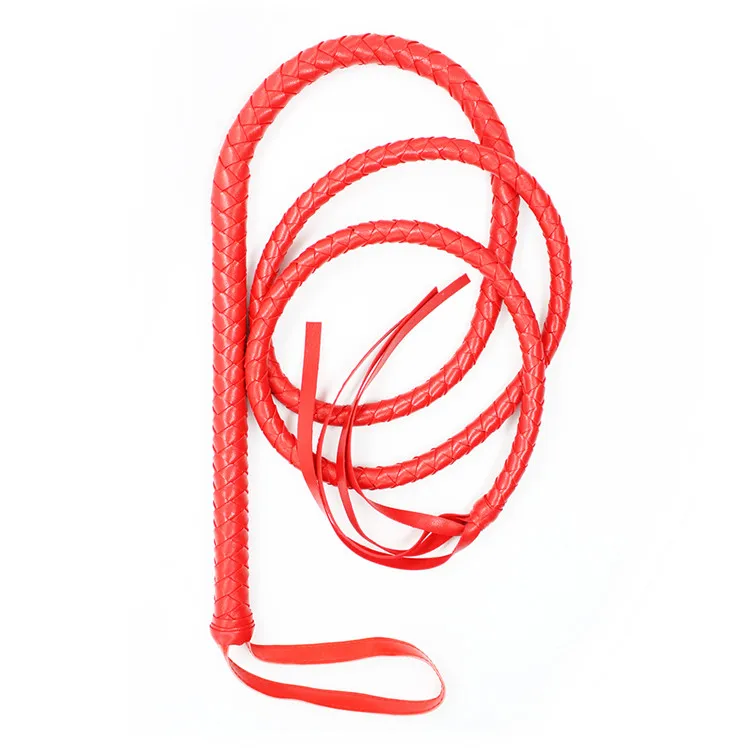 180cm Long Bdsm Slave Leather Whip Erotic Crop Hunting Leather Spanking Paddle Play Bondage Harness Sex Toys Whip for Couples