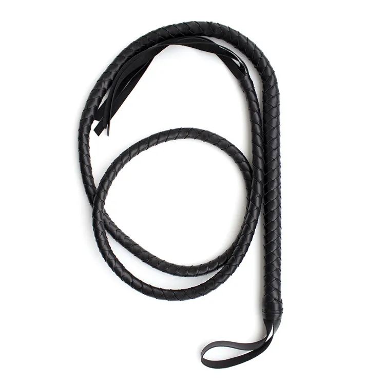 180cm Long Bdsm Slave Leather Whip Erotic Crop Hunting Leather Spanking Paddle Play Bondage Harness Sex Toys Whip for Couples
