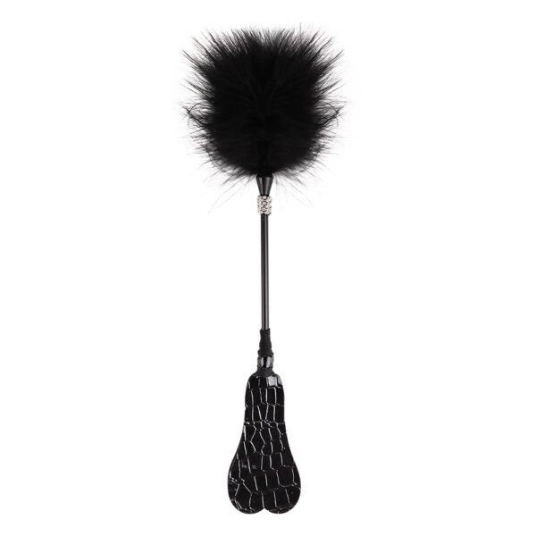 Feather Tickle with 2 ends  Sex Toys Whip Horse  Riding Crop Slapper SM Tools for Adult