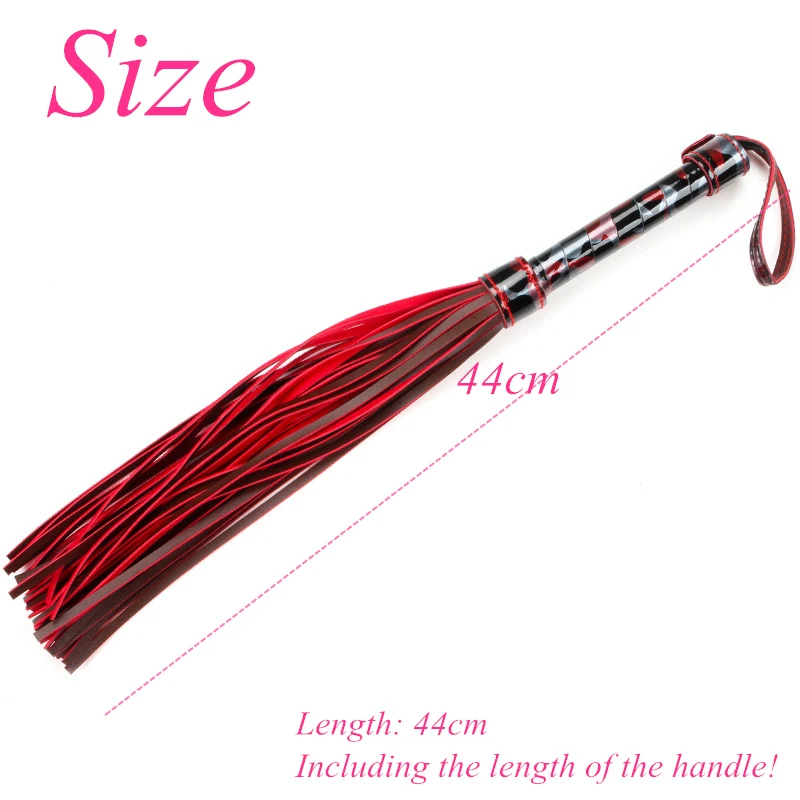 Bondage Boutique Slim Leather Riding Crop Horse Whip pony Spanking Knout BDSM Lash Fetish Flogger Sex toys for Women/Couples Bondage Boutique Slim Leather Riding Crop Horse Whip pony Spanking Knout BDSM Lash Fetish Flogger Sex toys for Women/Couples