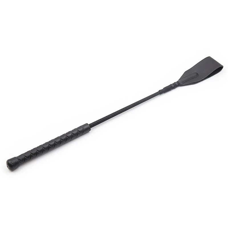 Bondage Boutique Slim Leather Riding Crop Horse Whip pony Spanking Knout BDSM Lash Fetish Flogger Sex toys for Women/Couples Bondage Boutique Slim Leather Riding Crop Horse Whip pony Spanking Knout BDSM Lash Fetish Flogger Sex toys for Women/Couples