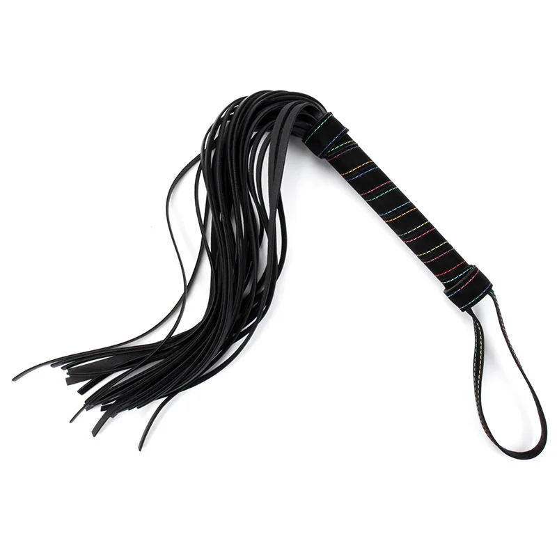 Bondage Boutique Slim Leather Riding Crop Horse Whip pony Spanking Knout BDSM Lash Fetish Flogger Sex toys for Women/Couples Bondage Boutique Slim Leather Riding Crop Horse Whip pony Spanking Knout BDSM Lash Fetish Flogger Sex toys for Women/Couples