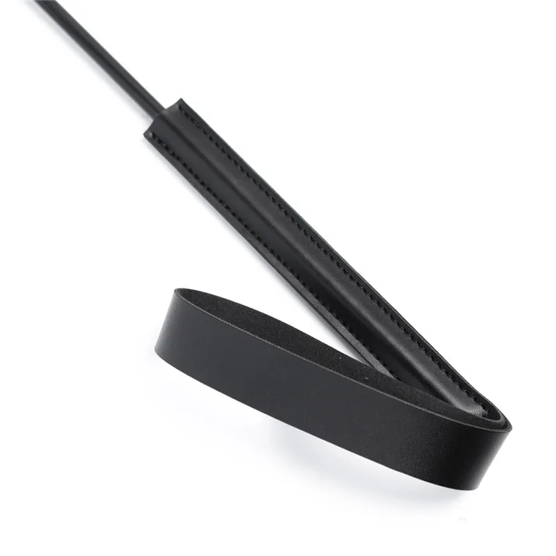 Bondage Boutique Slim Leather Riding Crop Horse Whip pony Spanking Knout BDSM Lash Fetish Flogger Sex toys for Women/Couples Bondage Boutique Slim Leather Riding Crop Horse Whip pony Spanking Knout BDSM Lash Fetish Flogger Sex toys for Women/Couples