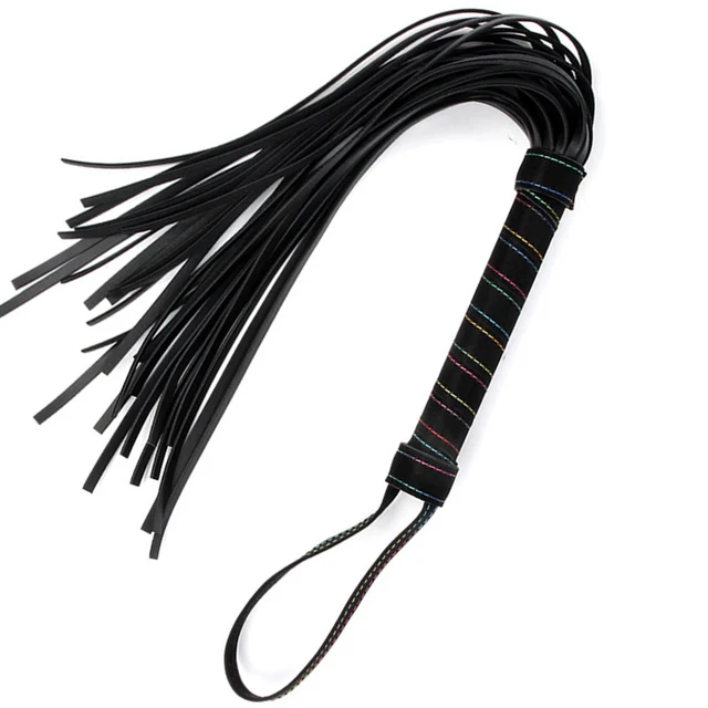 Bondage Boutique Slim Leather Riding Crop Horse Whip pony Spanking Knout BDSM Lash Fetish Flogger Sex toys for Women/Couples Bondage Boutique Slim Leather Riding Crop Horse Whip pony Spanking Knout BDSM Lash Fetish Flogger Sex toys for Women/Couples