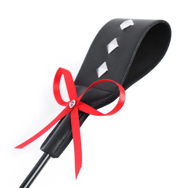 Bondage Boutique Slim Leather Riding Crop Horse Whip pony Spanking Knout BDSM Lash Fetish Flogger Sex toys for Women/Couples Bondage Boutique Slim Leather Riding Crop Horse Whip pony Spanking Knout BDSM Lash Fetish Flogger Sex toys for Women/Couples