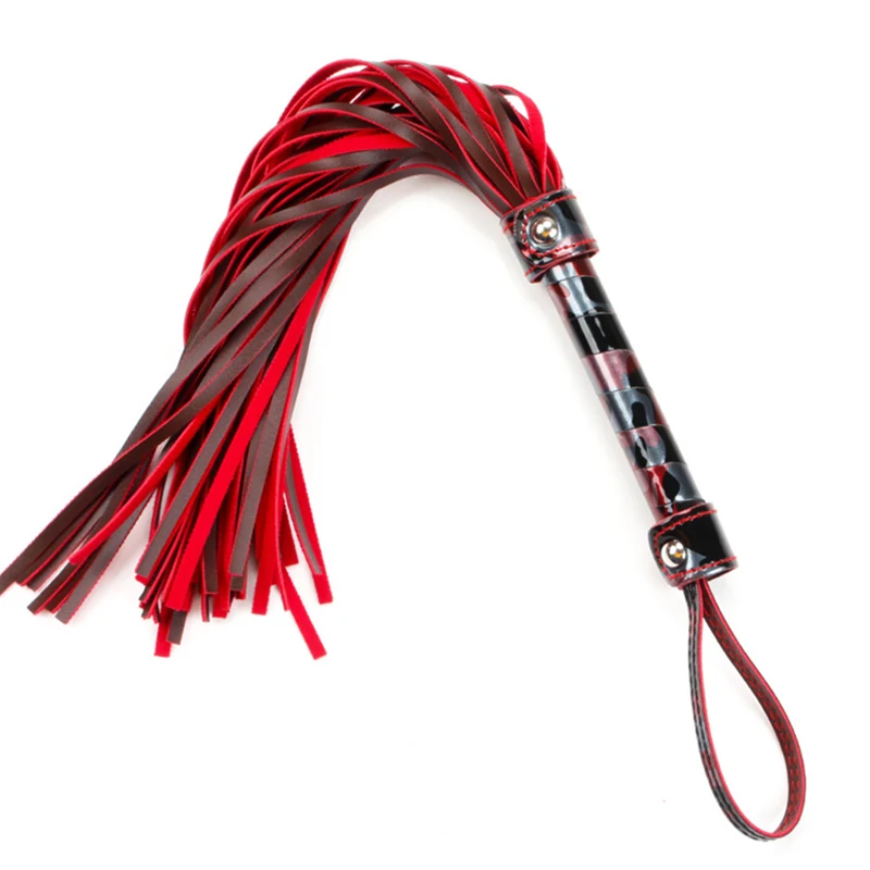 Bondage Boutique Slim Leather Riding Crop Horse Whip pony Spanking Knout BDSM Lash Fetish Flogger Sex toys for Women/Couples Bondage Boutique Slim Leather Riding Crop Horse Whip pony Spanking Knout BDSM Lash Fetish Flogger Sex toys for Women/Couples