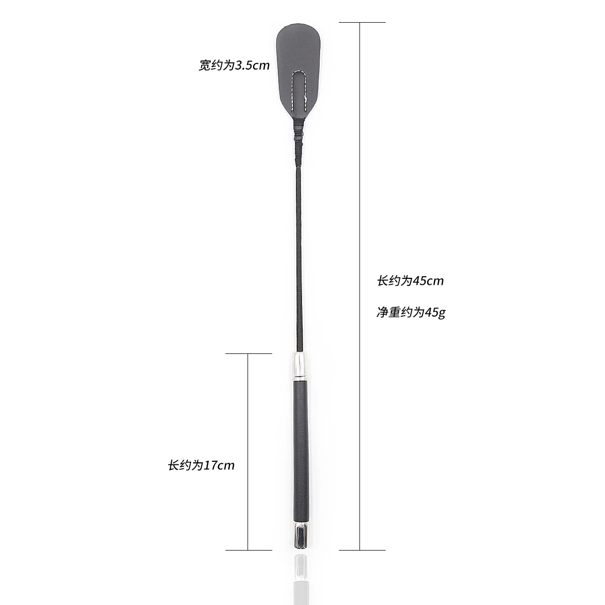 Bondage Boutique Slim Leather Riding Crop Horse Whip pony Spanking Knout BDSM Lash Fetish Flogger Sex toys for Women/Couples Bondage Boutique Slim Leather Riding Crop Horse Whip pony Spanking Knout BDSM Lash Fetish Flogger Sex toys for Women/Couples