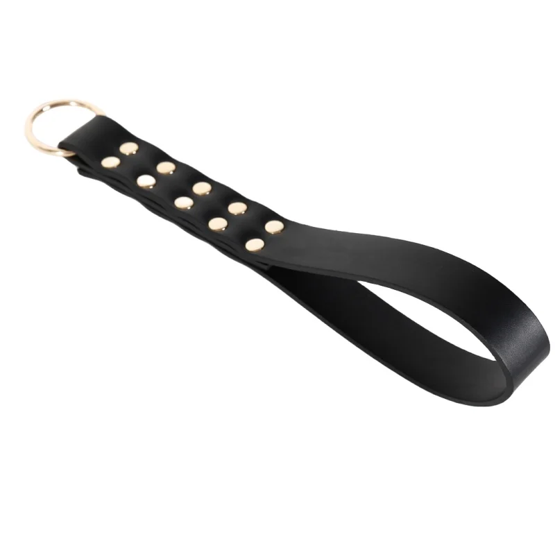 Adult Sex Toys with Leather Horse Nails Spanking Paddle Slapper Whip for Couple BDSM Bondage Practical Erotic Train Accessories