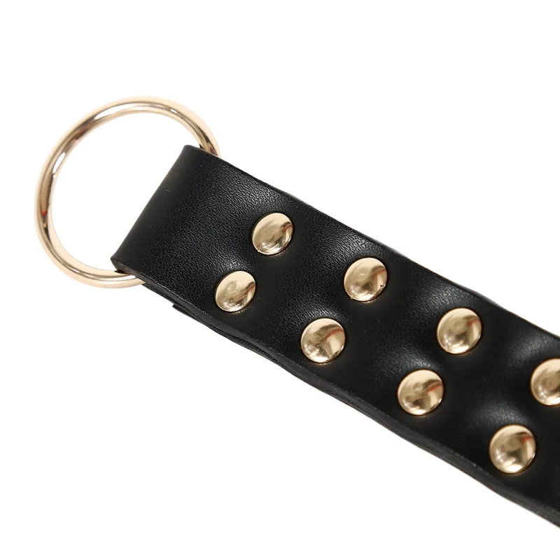 Adult Sex Toys with Leather Horse Nails Spanking Paddle Slapper Whip for Couple BDSM Bondage Practical Erotic Train Accessories