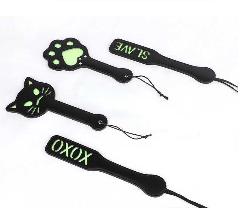 Multiple Styles Luminous Whip Flogger Bondage Flirting Spanking Paddle BDSM Fetish Riding Crop Erotic Sex Toys for Couples Women