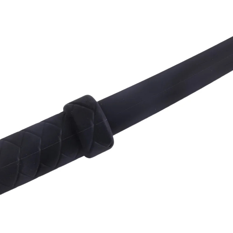 Sexy Simple Black Silicone Elastic Whip with BDSM Fetish Boutique Riding Crop for Couple Flirting Erotic Sex Toys Sexy Simple Black Silicone Elastic Whip with BDSM Fetish Boutique Riding Crop for Couple Flirting Erotic Sex Toys