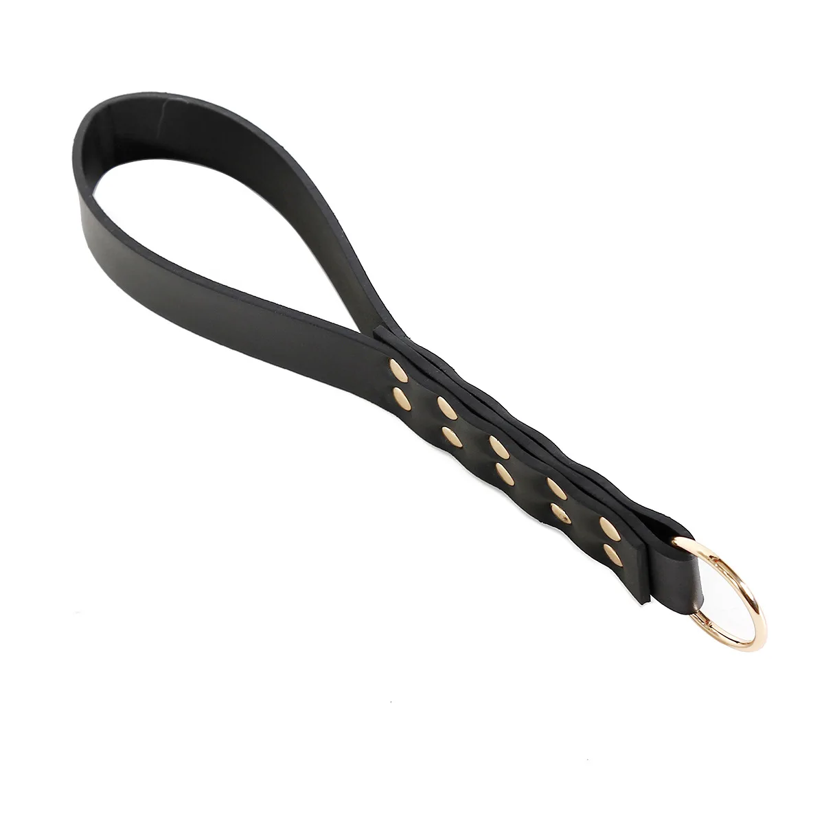 PU leather BDSM Hand Pat Crop Horse Whip Rivet Reinforcement Handle Riding Horse Riding Spanking Paddle Sex Toys for Adults Game PU leather BDSM Hand Pat Crop Horse Whip Rivet Reinforcement Handle Riding Horse Riding Spanking Paddle Sex Toys for Adults Game