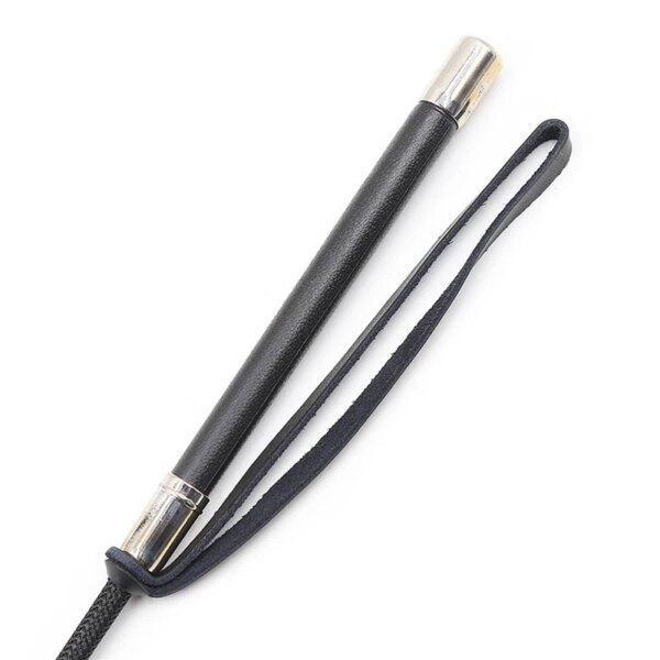 Black Real Leather Whip Horse Crop Widened Head Bdsm Spanking Paddle Flogger Slave Bondage Restraints Sex Toys For Couples