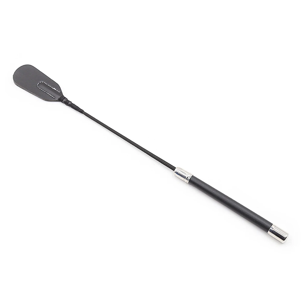 Riding Crop Horse Whip PU Leather Horsewhips Horse Racing Equestrian Supplies Sex Toy Portable Convenient PU Leather Lightweight