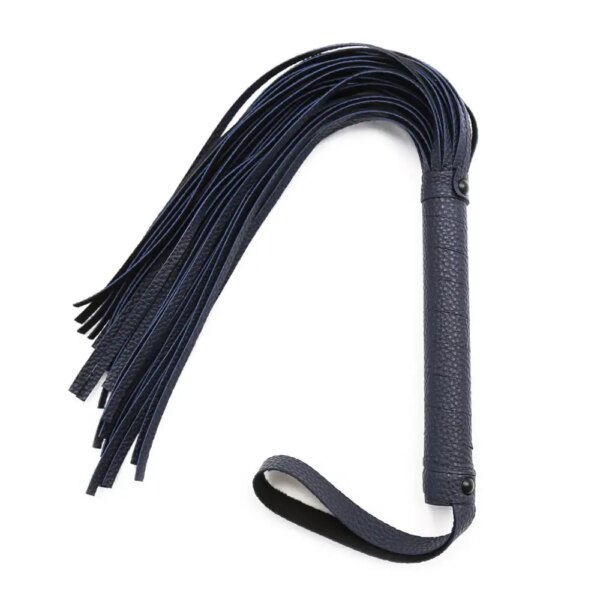 55CM PU Leather Hand Made Sex Whip Bdsm Toys Racing Riding Crop Party Adult Games Flogger Queen Whip Erotic Sex Toys for Adults