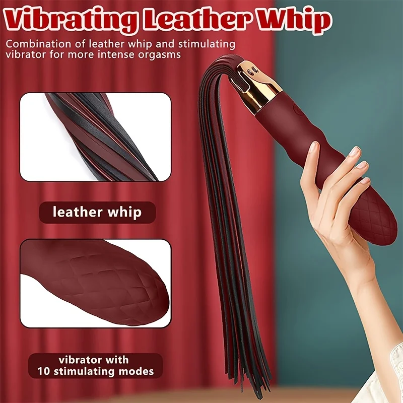 SM Whips Leather Horse Riding Faux Leather Crop Vibrator Soft Silicone Vagina Masturbation Sex Toys Flirtatious Tools Whip Flog SM Whips Leather Horse Riding Faux Leather Crop Vibrator Soft Silicone Vagina Masturbation Sex Toys Flirtatious Tools Whip Flog