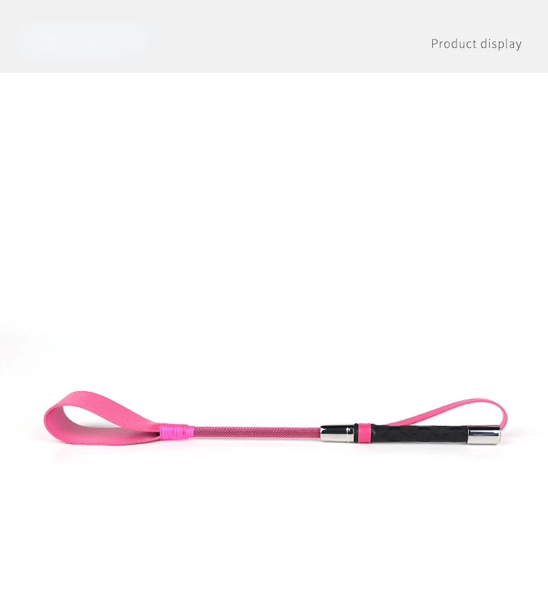 33/43/53/58CM Rose Pink Riding Crop Whip Sex Toys For Couples Women BDSM Spanking Paddle Slave Flogger Fetish Porn Adult Games 33/43/53/58CM Rose Pink Riding Crop Whip Sex Toys For Couples Women BDSM Spanking Paddle Slave Flogger Fetish Porn Adult Games