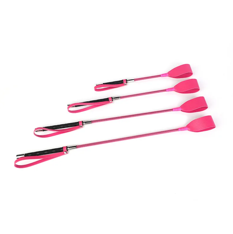33/43/53/58CM Rose Pink Riding Crop Whip Sex Toys For Couples Women BDSM Spanking Paddle Slave Flogger Fetish Porn Adult Games 33/43/53/58CM Rose Pink Riding Crop Whip Sex Toys For Couples Women BDSM Spanking Paddle Slave Flogger Fetish Porn Adult Games