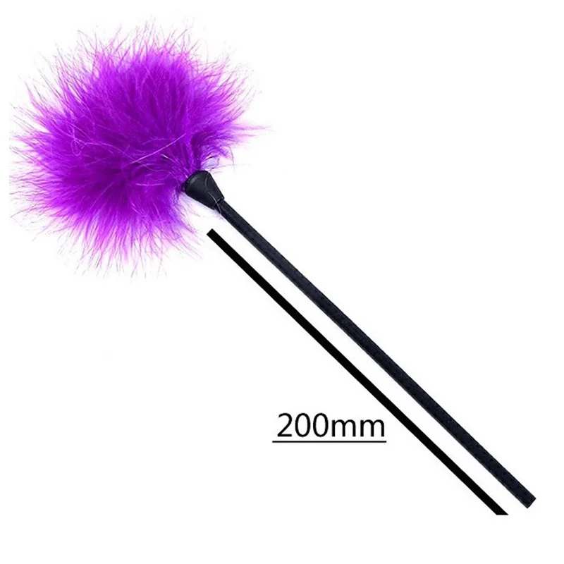 Feather Flirt Clit tickler Whip Exotic Accessories Tease Adult Game Sex Products BDSM Flirt Soft Flogger for Couples Sex Toys