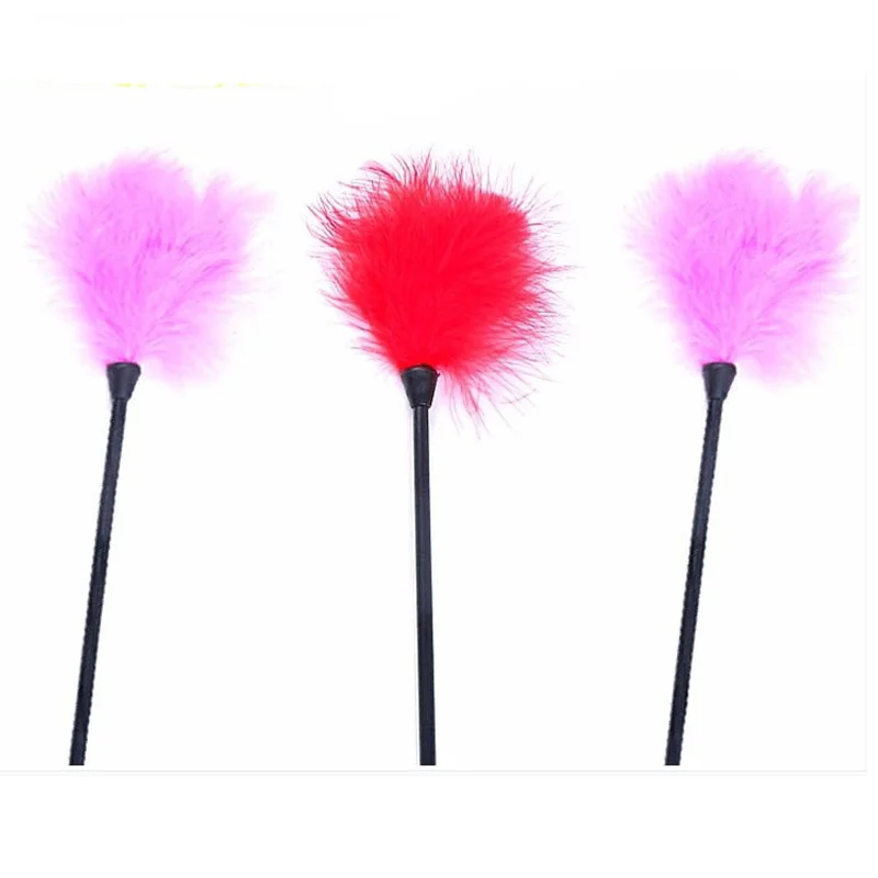 Feather Flirt Clit tickler Whip Exotic Accessories Tease Adult Game Sex Products BDSM Flirt Soft Flogger for Couples Sex Toys