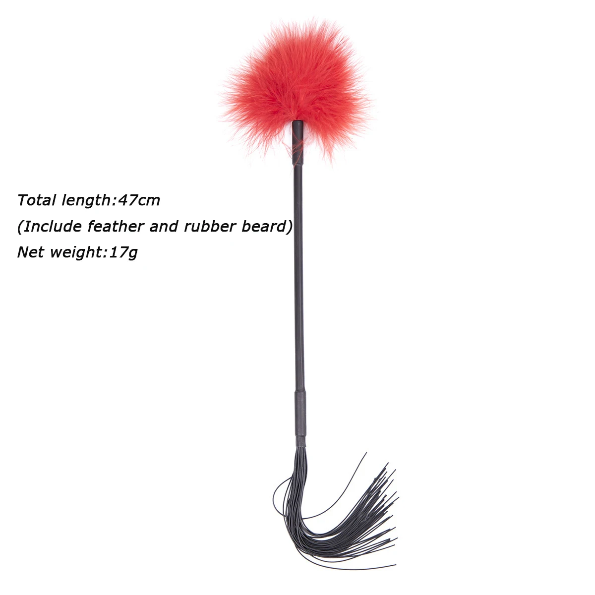 Soft Feather Tickler Spanking Slapper Paddle Whip Erotic  Flirting BDSM Tease Tool Adult Sex Slave Toys for Couples