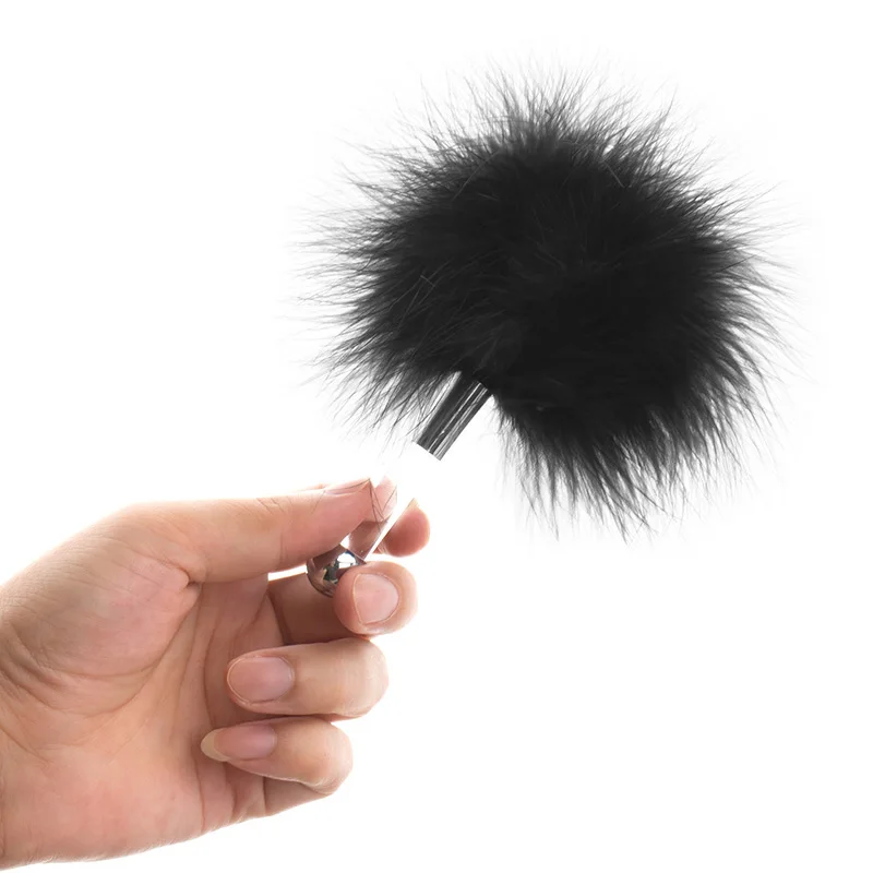 Fetish Tease Feather Tickler Bdsm Bondage Foreplay Sensory Tickled Stimulator Feather Adult Games Sex Toys for Couples Sex Shop