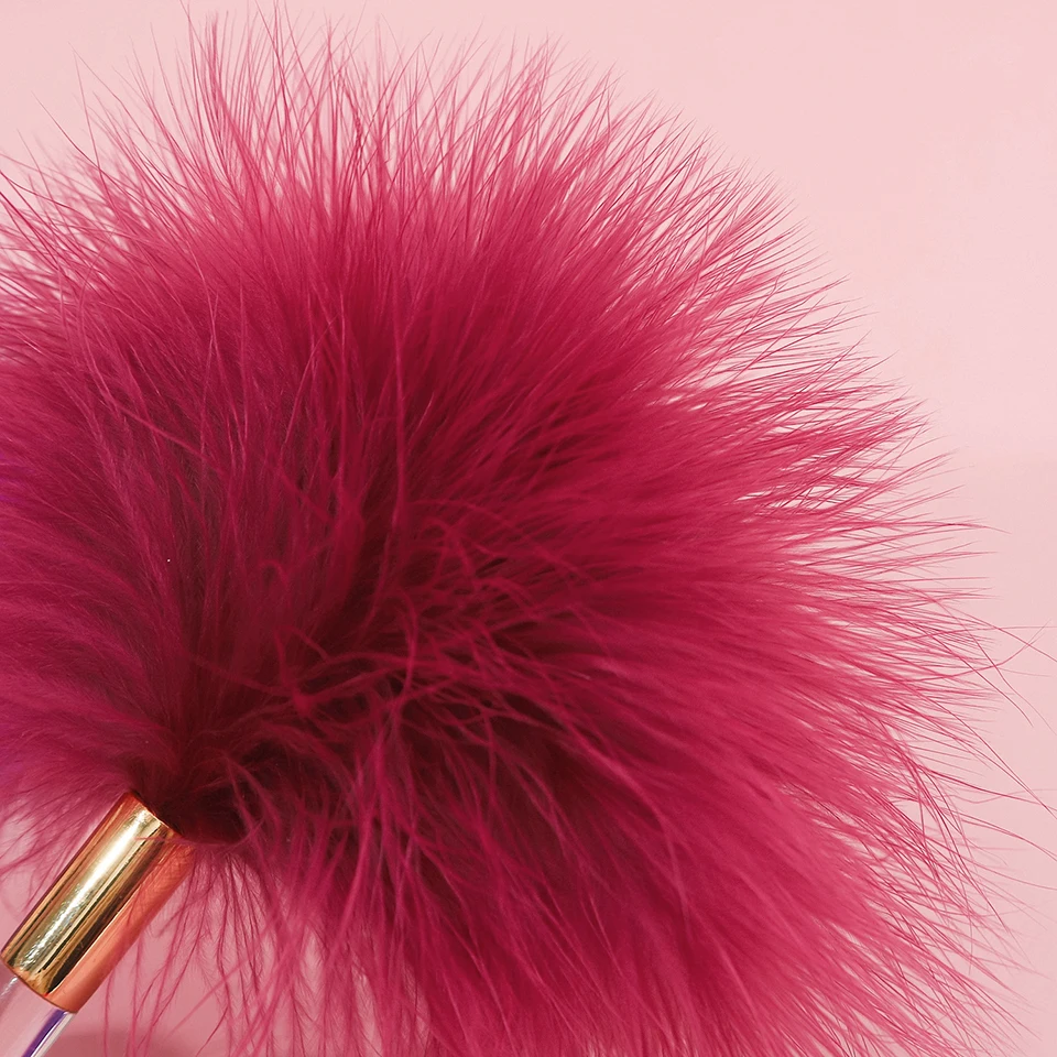 Fetish Tease Feather Tickler Bdsm Bondage Foreplay Sensory Tickled Stimulator Feather Adult Games Sex Toys for Couples Sex Shop
