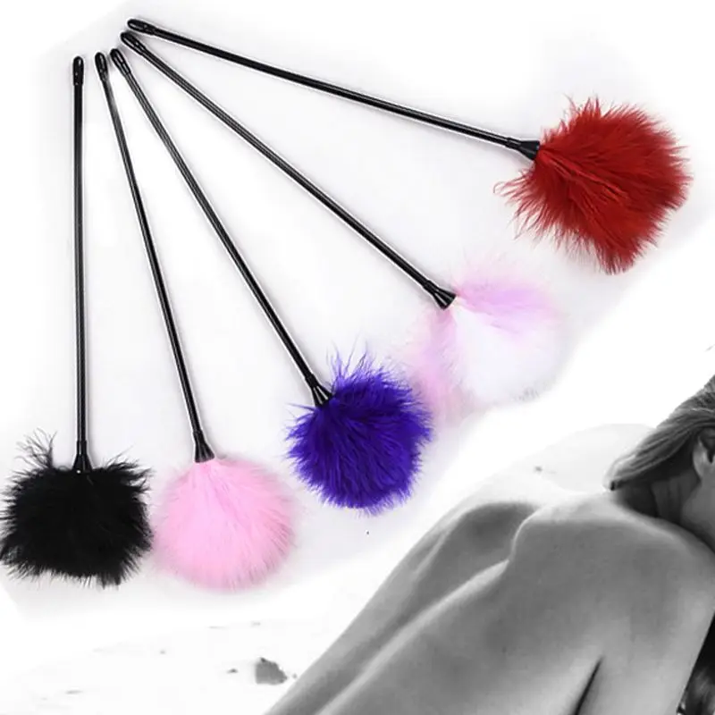 Erotic Toy Accessories Feather Flirt Clit tickler Whip Sex Toys Products Slave Erotic for Couple Women Adult Game