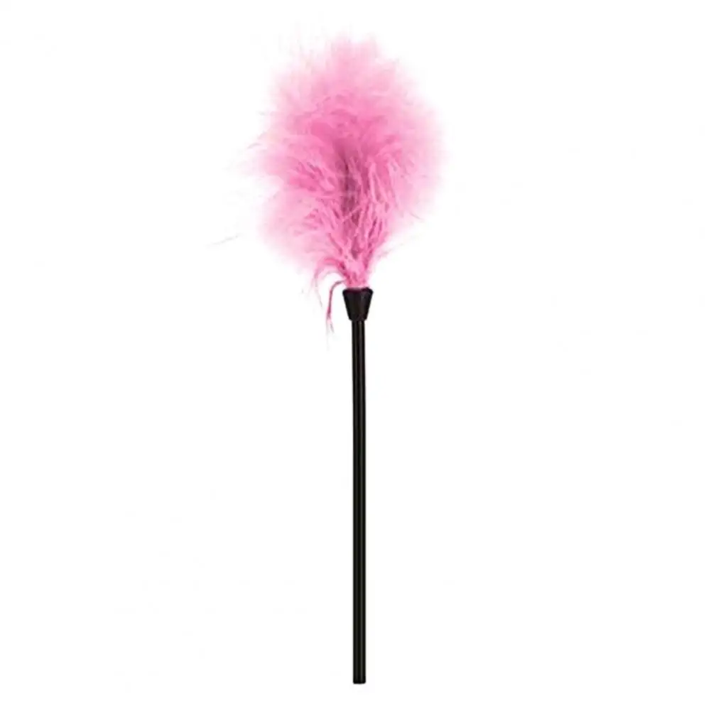 Tickler Feather Fast Adaptation Cosplay Tickler Comfortable Sex Tickler Skin-friendly Feather Teaser Whip Bondage Feather