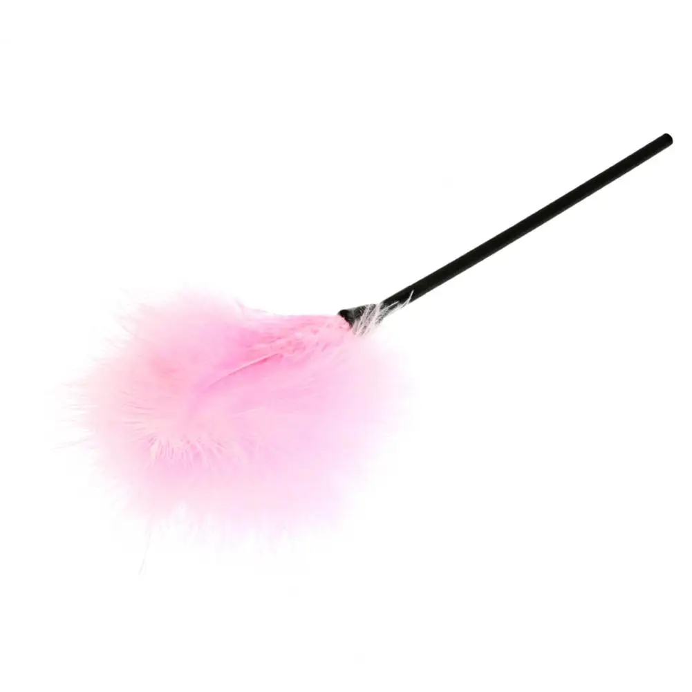 Tickler Feather Fast Adaptation Cosplay Tickler Comfortable Sex Tickler Skin-friendly Feather Teaser Whip Bondage Feather