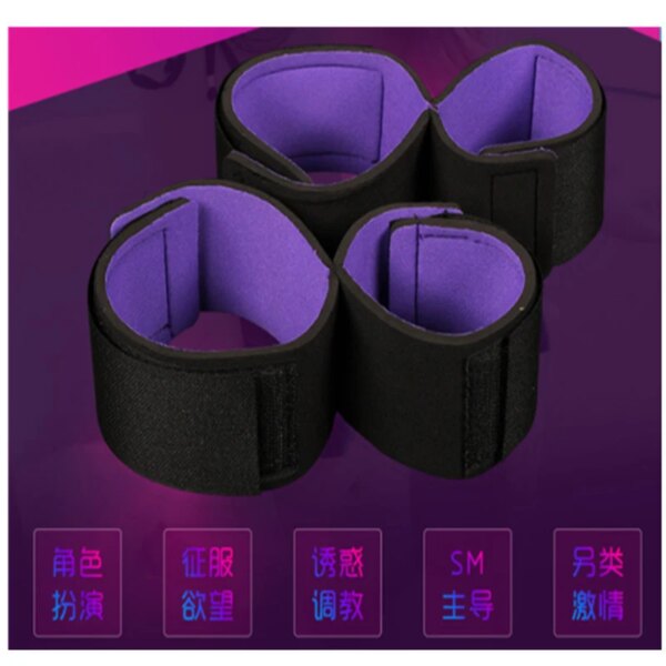 Handcuffs Bondage Sex Toys For Shops Couple BDSM Women Erotic Leg Cuffs Slave Restrained Body Binding Sex Toys Adults Game 18+