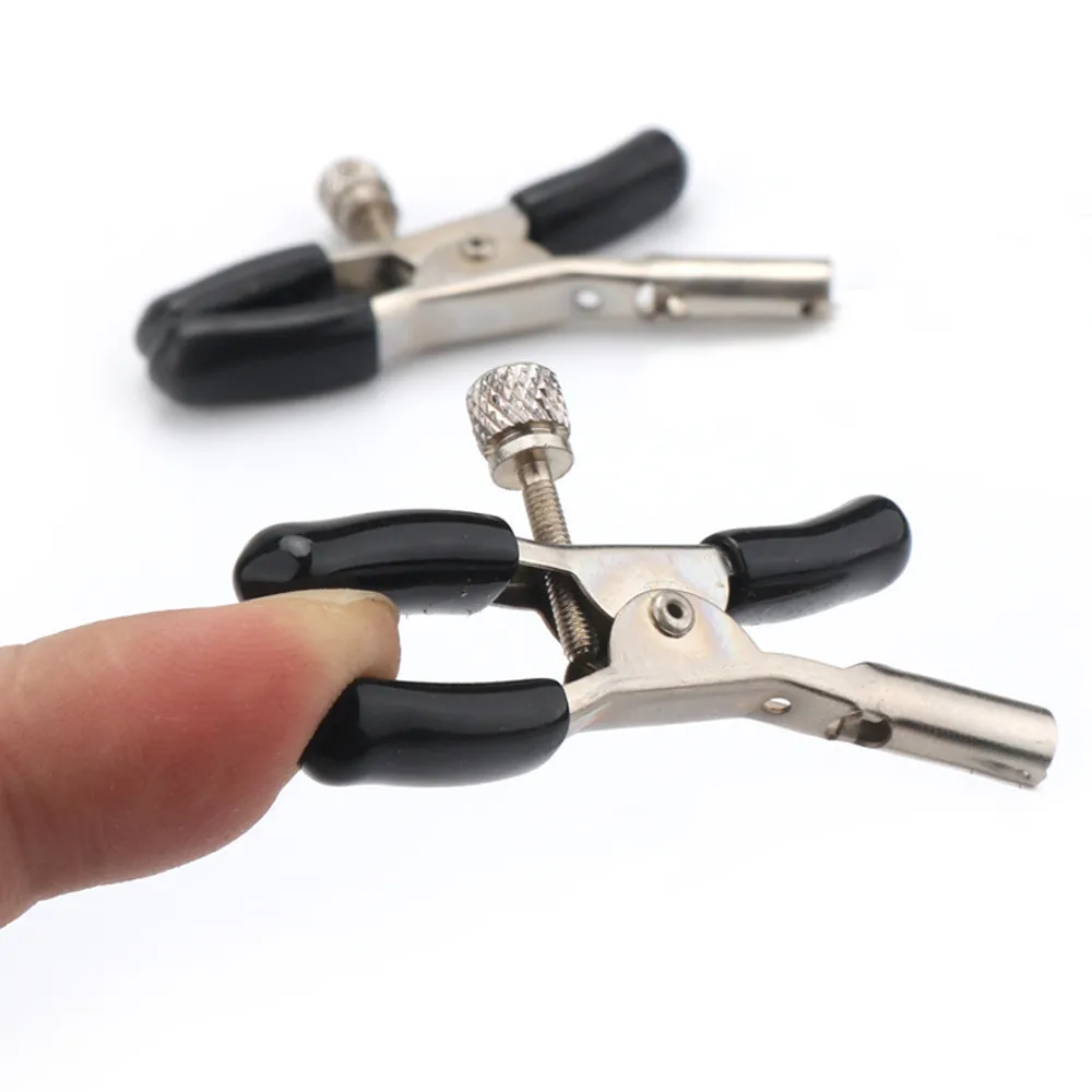 Sexy flirt Nipple Clamps Labia Breast Nipple Clamps With Chain Clips Slave Bdsm Fetish Erotic Toys Sex Tool For women Adult Game