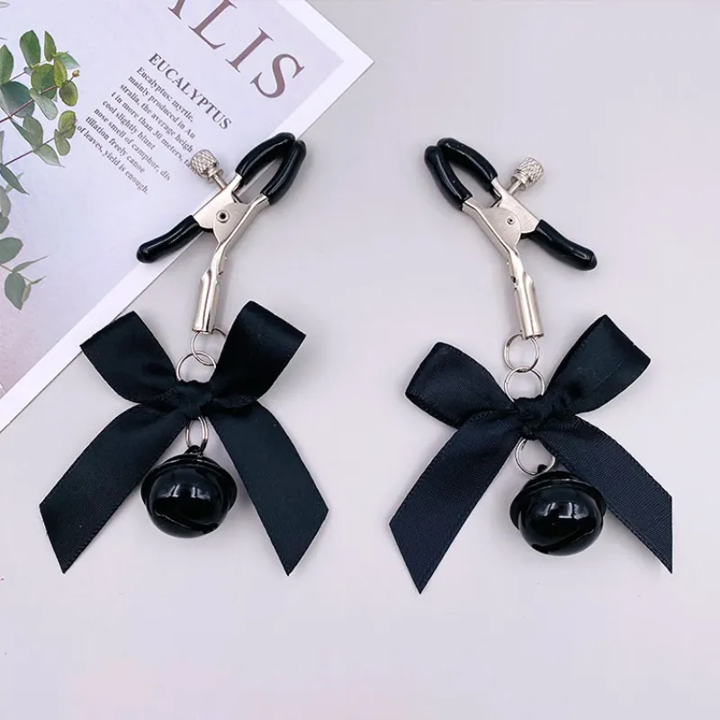 Sexy flirt Nipple Clamps Labia Breast Nipple Clamps With Chain Clips Slave Bdsm Fetish Erotic Toys Sex Tool For women Adult Game