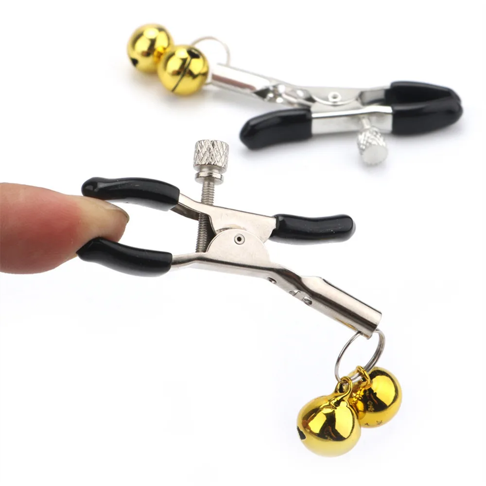 Sexy flirt Nipple Clamps Labia Breast Nipple Clamps With Chain Clips Slave Bdsm Fetish Erotic Toys Sex Tool For women Adult Game