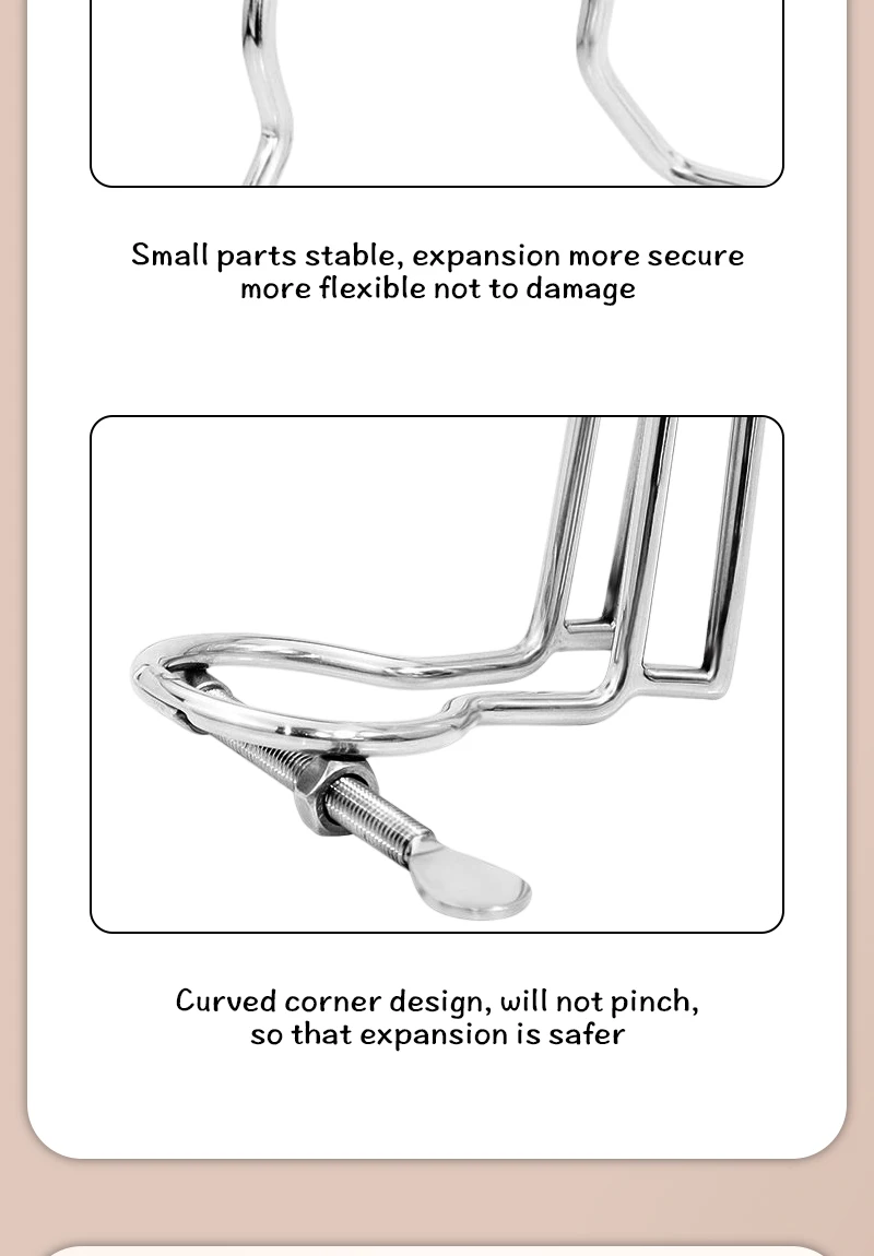 Speculum Vaginal Expander Metal Labia Clip Clitoris Clamp Adult GamesSex Toys Bdsm Anal Traning For Women Vagina Extender