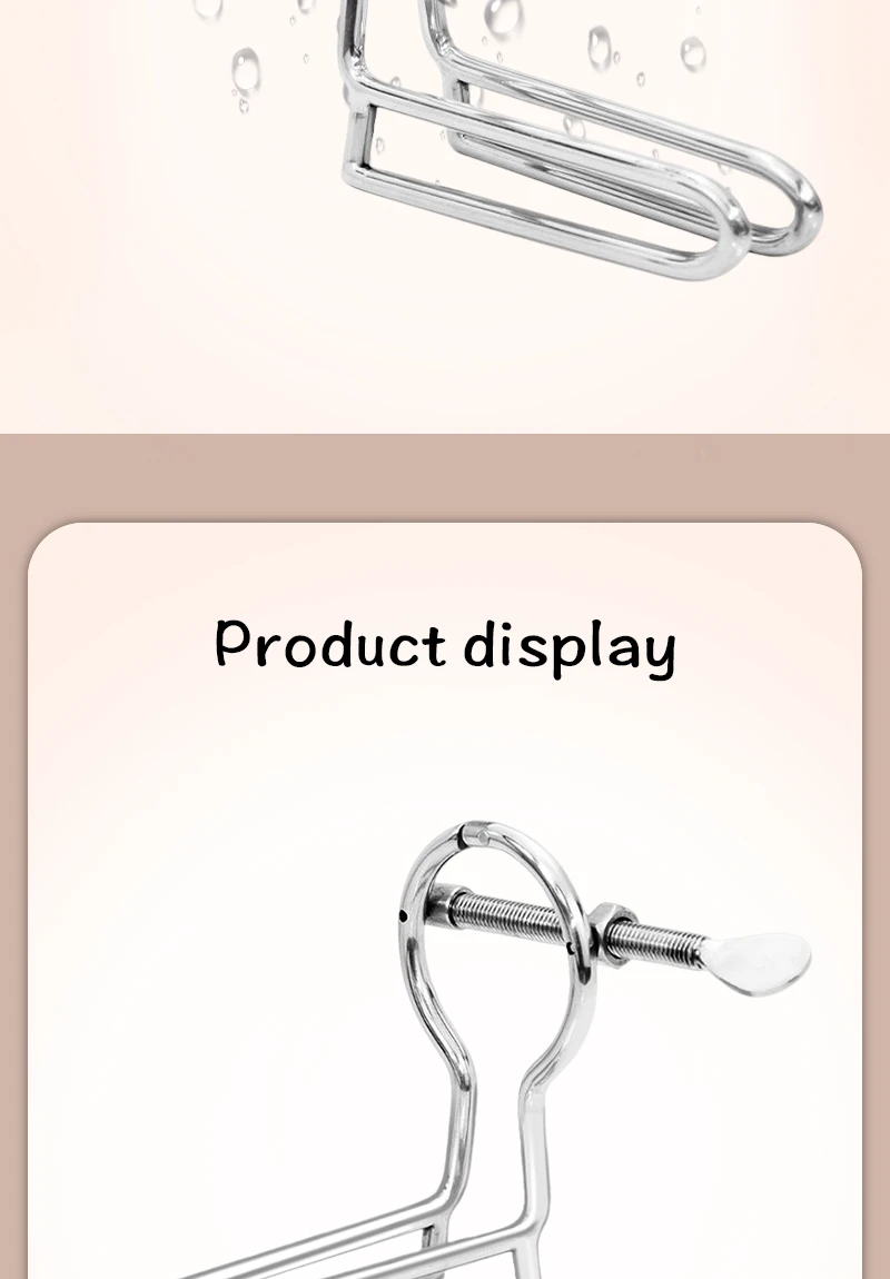 Speculum Vaginal Expander Metal Labia Clip Clitoris Clamp Adult GamesSex Toys Bdsm Anal Traning For Women Vagina Extender
