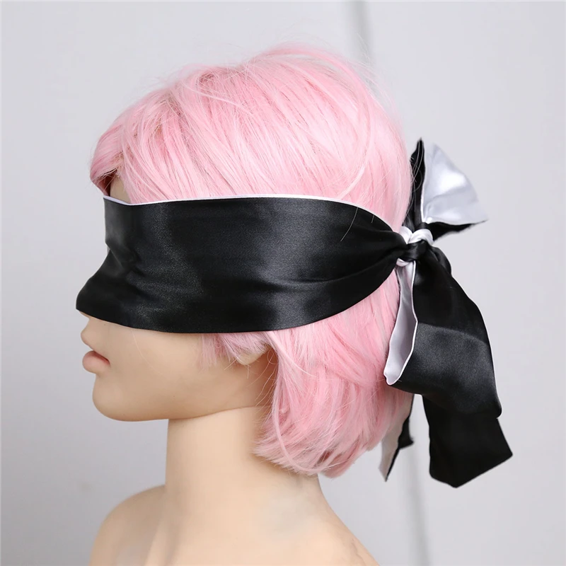 Satin Blindfold Erotic Handcuffs With Eye Mask Sex Toys For Couples Adult Games Slave Bondage Restraints BDSM Erotic Accessories Satin Blindfold Erotic Handcuffs With Eye Mask Sex Toys For Couples Adult Games Slave Bondage Restraints BDSM Erotic Accessories