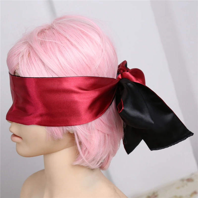 Satin Blindfold Erotic Handcuffs With Eye Mask Sex Toys For Couples Adult Games Slave Bondage Restraints BDSM Erotic Accessories Satin Blindfold Erotic Handcuffs With Eye Mask Sex Toys For Couples Adult Games Slave Bondage Restraints BDSM Erotic Accessories
