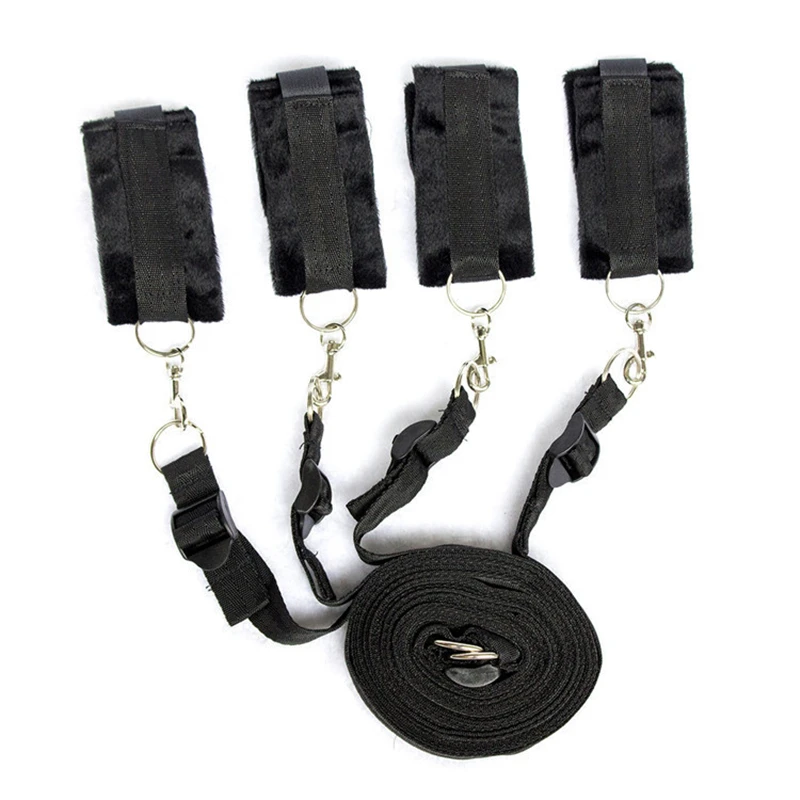 BDSM Bondage Restraint Belt Handcuffs Blindfold Erotic Fetish Sex Toys For Woman Couples Massage Stimulate Clitoris No Vibrator BDSM Bondage Restraint Belt Handcuffs Blindfold Erotic Fetish Sex Toys For Woman Couples Massage Stimulate Clitoris No Vibrator