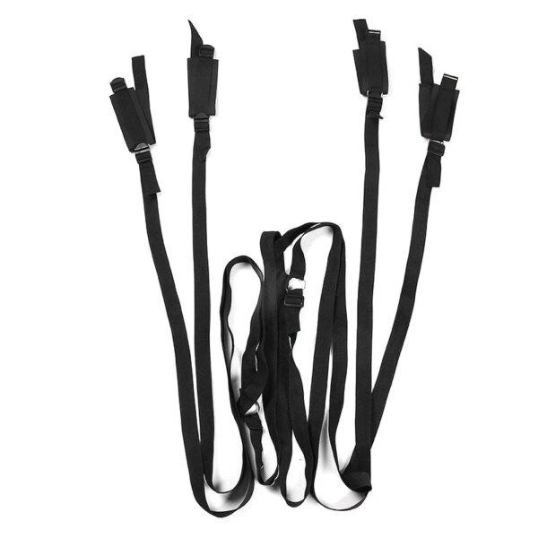 BDSM Bondage Restraint Belt Handcuffs Blindfold Erotic Fetish Sex Toys For Woman Couples Massage Stimulate Clitoris No Vibrator