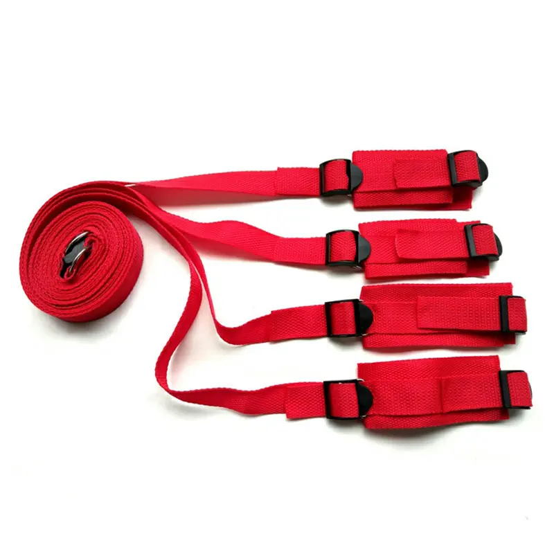 BDSM Bondage Restraint Belt Handcuffs Blindfold Erotic Fetish Sex Toys For Woman Couples Massage Stimulate Clitoris No Vibrator BDSM Bondage Restraint Belt Handcuffs Blindfold Erotic Fetish Sex Toys For Woman Couples Massage Stimulate Clitoris No Vibrator
