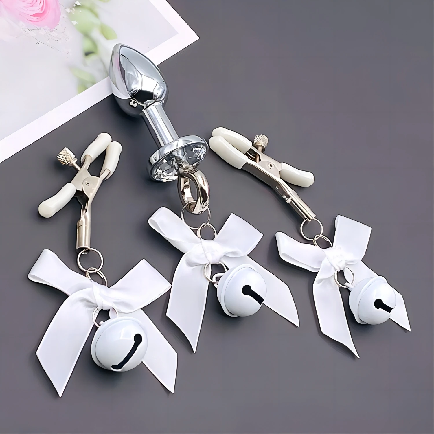 Breast-Fed Sex Toy Nipple Clamps Metal Chain Adjustable Breast Labia Clips Clit Exotic Sex Toys For Couple Flirting BDSM Tools Breast-Fed Sex Toy Nipple Clamps Metal Chain Adjustable Breast Labia Clips Clit Exotic Sex Toys For Couple Flirting BDSM Tools