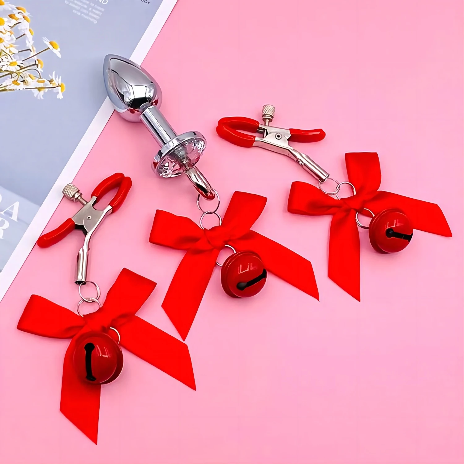 Breast-Fed Sex Toy Nipple Clamps Metal Chain Adjustable Breast Labia Clips Clit Exotic Sex Toys For Couple Flirting BDSM Tools Breast-Fed Sex Toy Nipple Clamps Metal Chain Adjustable Breast Labia Clips Clit Exotic Sex Toys For Couple Flirting BDSM Tools