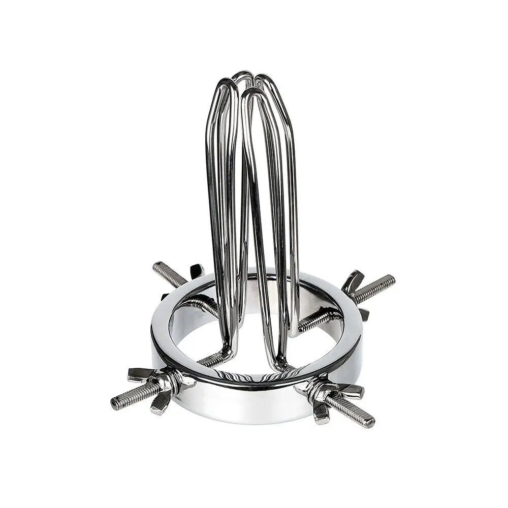 Metal Anal Dilator Adjustable Vaginal Medical Mirror Couples Fist Sex Toys Enema Wash Speculum Device BDSM Expander Ass Tools 18