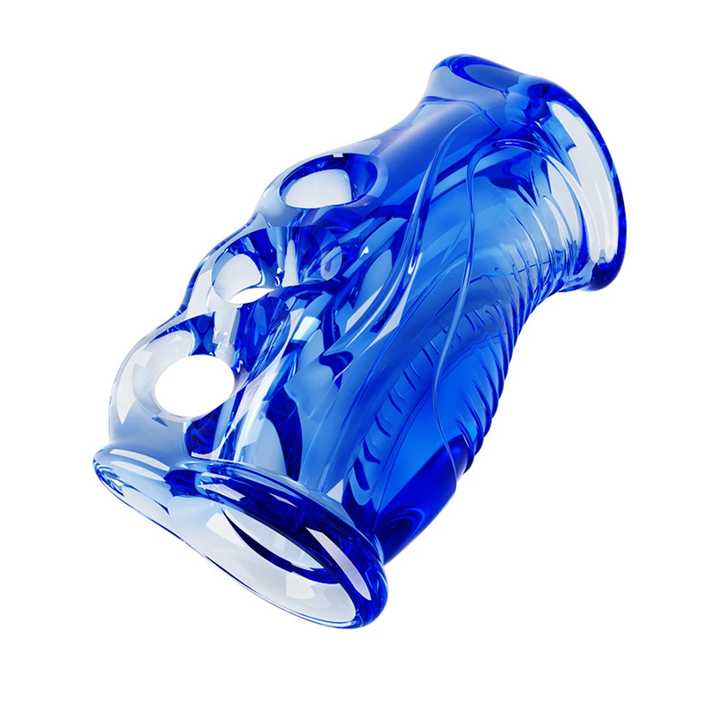 Male Masturbator Penis Sleeve Dick Enlarger Blowjob Toy for Men Masturbation Handjob Glans Training Tool Penis Trainer Massager