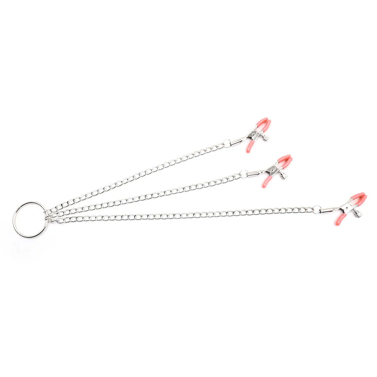Leather Choker Collar with Nipples Breast Clamp Clip Chain Slave BDSM Sex Toys for Woman Couple Sex Tools Couples Adult Games