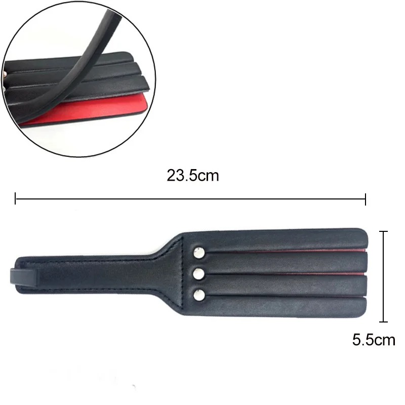 SM Spank Tool Whip Spanking Slave Rods Bdsm Flogger for Couples Women Sexy Toys Bondage Black Resin Stick Adult Punishment 18
